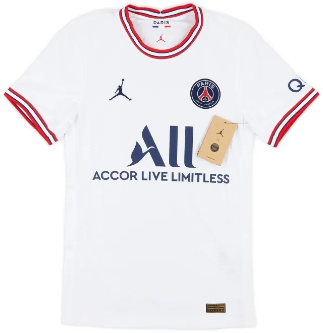 Nike 2021-22 Paris Saint-Germain Authentic Fourth Shirt (XS)