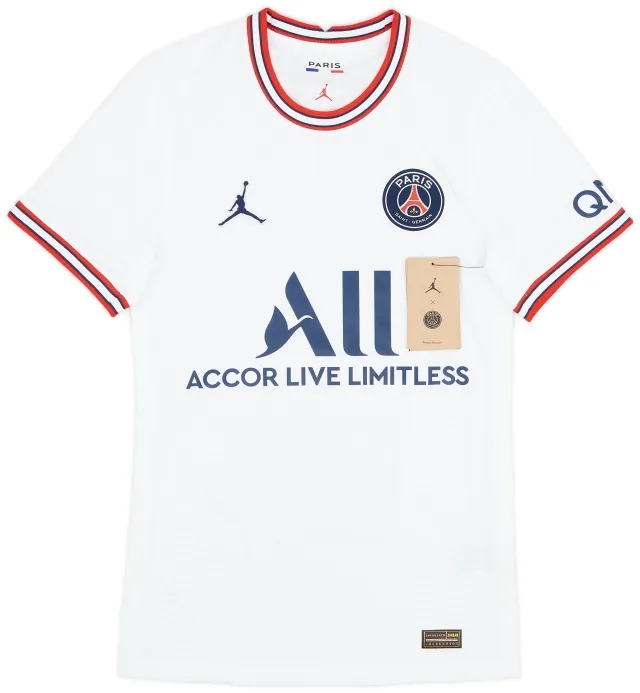 Nike 2021-22 Paris Saint-Germain Authentic Fourth Shirt (XS)