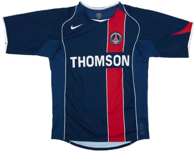Nike 2004-05 Paris Saint-Germain Home Shirt - 7/10 - (S)