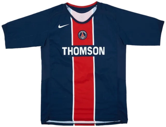 Nike 2005-06 Paris Saint-Germain Home Shirt - 7/10 - (XL.Boys)