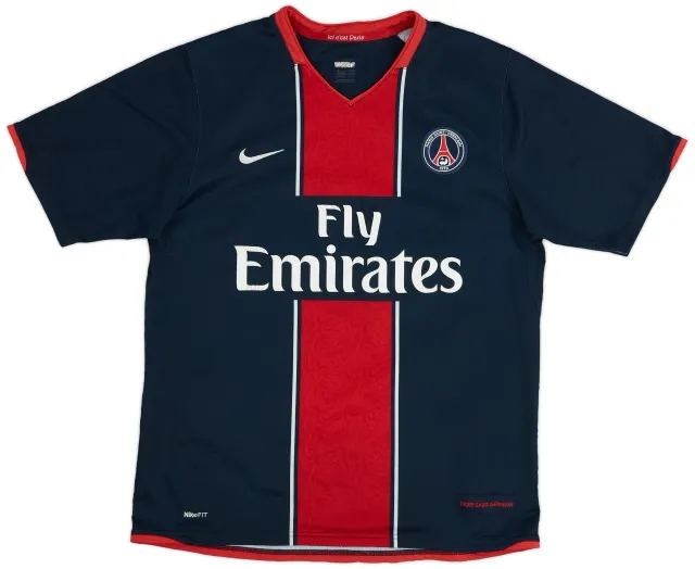 Nike 2007-08 Paris Saint-Germain Home Shirt - 6/10 - (M)