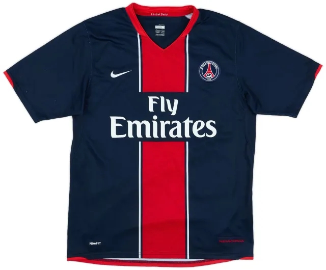 Nike 2007-08 Paris Saint-Germain Home Shirt - 6/10 - (M)