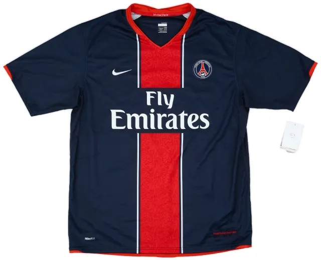 Nike 2007-08 Paris Saint-Germain Home Shirt (L)
