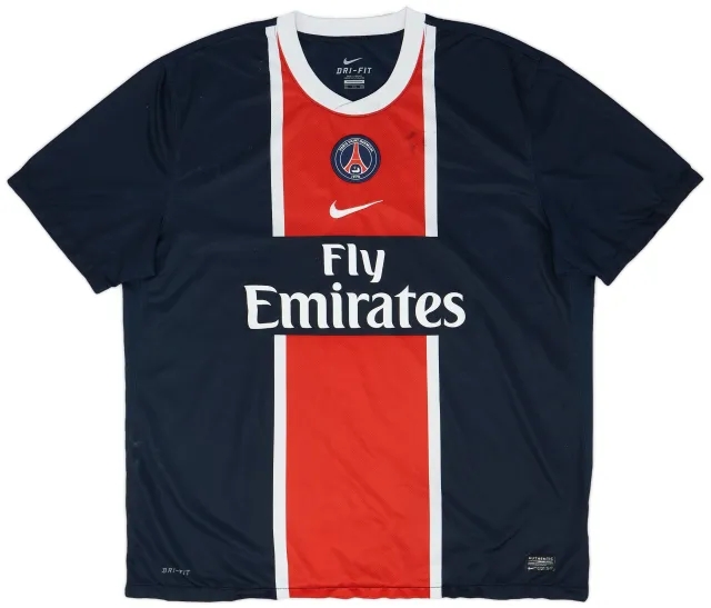 Nike 2011-12 Paris Saint-Germain Home Shirt - 4/10 - (XXL)
