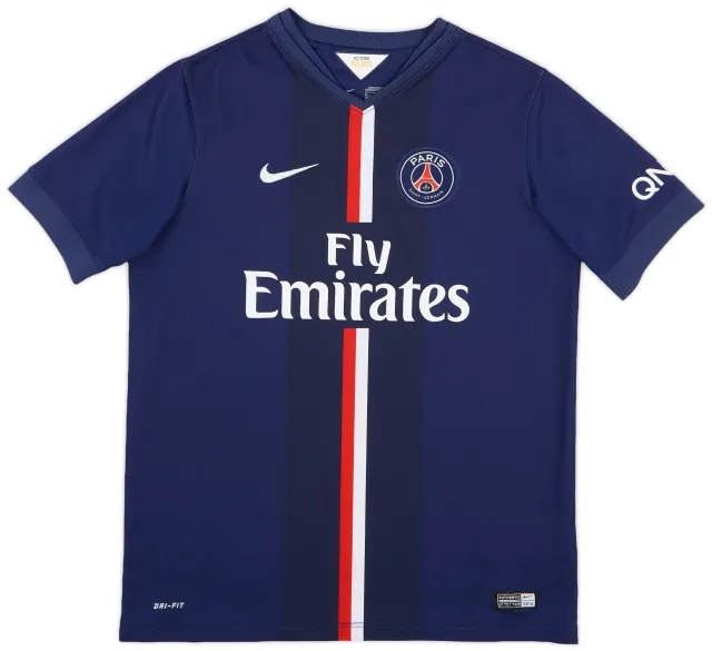 Nike 2014-15 Paris Saint-Germain Home Shirt - 9/10 - (XL.Boys)