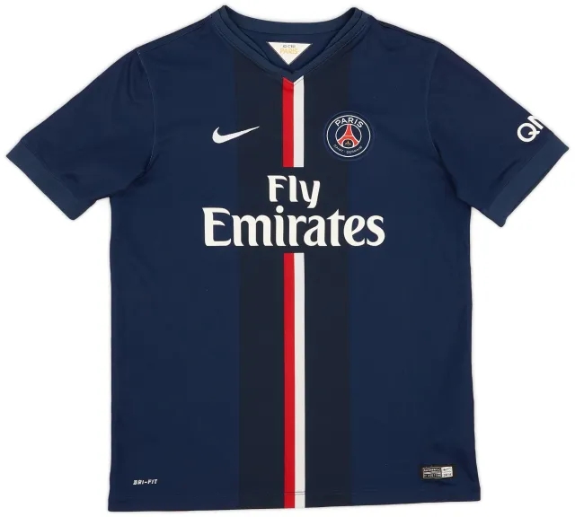 Nike 2014-15 Paris Saint-Germain Home Shirt - 8/10 - (XL.Boys)