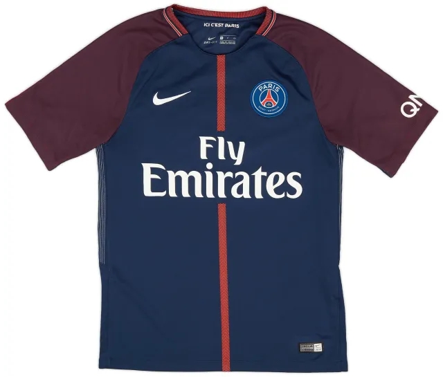 Nike 2017-18 Paris Saint-Germain Home Shirt #5 - 7/10 - (S)