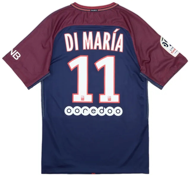 Nike 2017-18 Paris Saint-Germain Home Shirt Di Maria #11 (S)