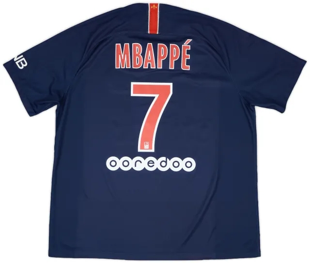 Nike 2018-19 Paris Saint-Germain Home Shirt - 8/10 - (L)