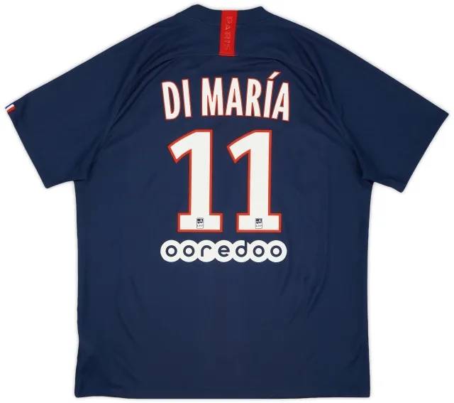Nike 2019-20 Paris Saint-Germain Home Shirt DiMaria #11 - 7/10 - (XL)