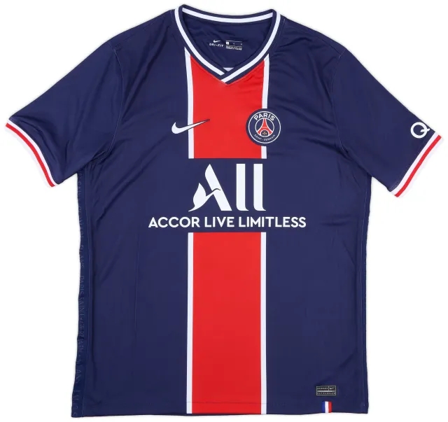 Nike 2020-21 Paris Saint-Germain Home Shirt - 8/10 - (L)