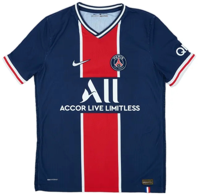 Nike 2020-21 Paris Saint-Germain Authentic Home Shirt - 10/10 - (M)
