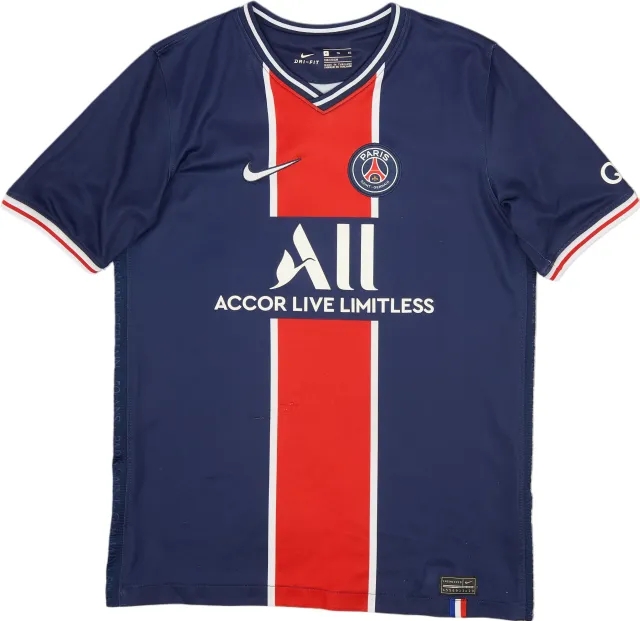 Nike 2020-21 Paris Saint-Germain Home Shirt - 8/10 - (XL.Boys)