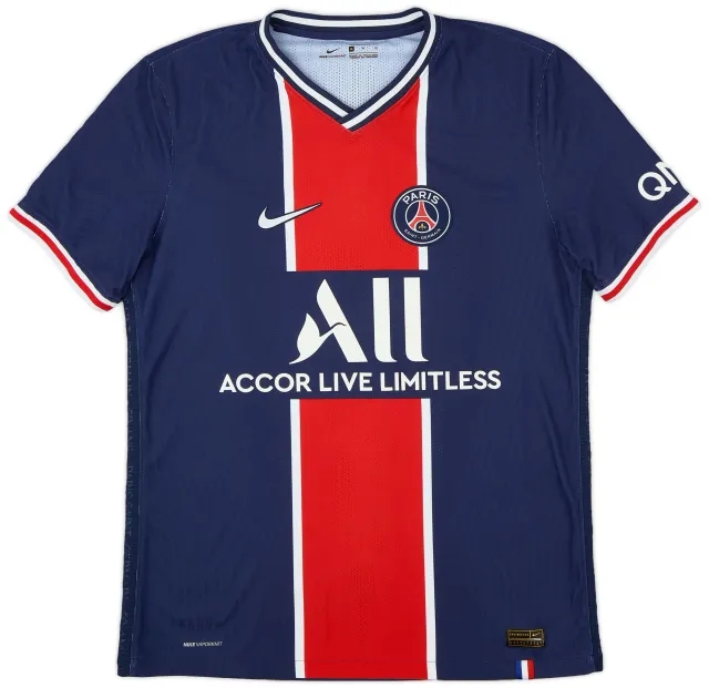 Nike 2020-21 Paris Saint-Germain Authentic Home Shirt - 7/10 - (M)