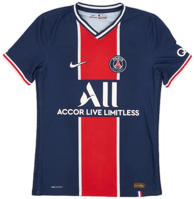 Nike 2020-21 Paris Saint-Germain Authentic Home Shirt - 6/10 - (S)