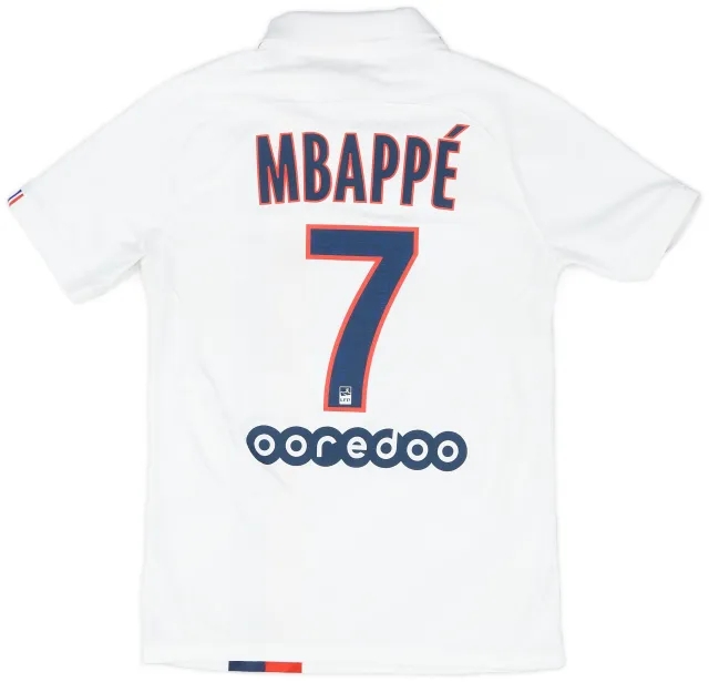 Nike 2019-20 Paris Saint-Germain Third Shirt Mbappe #7 - 8/10 - (S)