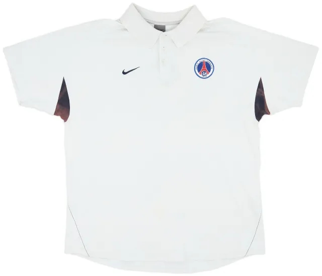 2002-03 Paris Saint-Germain Nike Polo Shirt - 7/10 - (L)