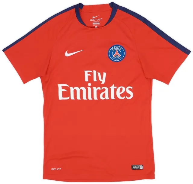 2015-16 Paris Saint-Germain Nike Training Shirt - 8/10 - (S)