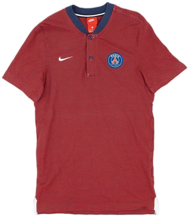 2017-18 Paris Saint-Germain Nike Polo Shirt - 8/10 - (S)