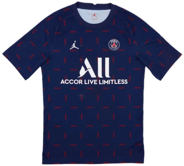 Nike Jordan 2021-22 Paris Saint-Germain Jordan Training Shirt - 4/10 - (S)