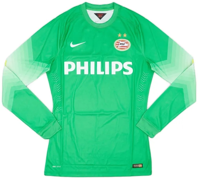 Nike 2014-15 PSV Player Issue GK Shirt - 8/10 - (M)