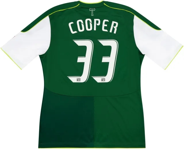 adidas 2011 Portland Timbers Match Issue Home Shirt Cooper #33
