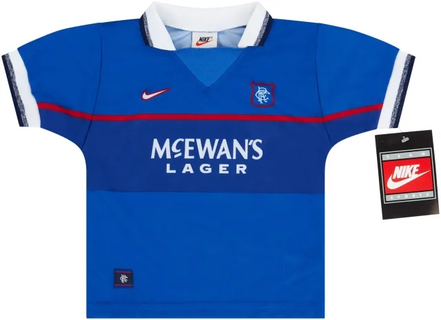 Nike 1997-99 Rangers Home Shirt 2 Years