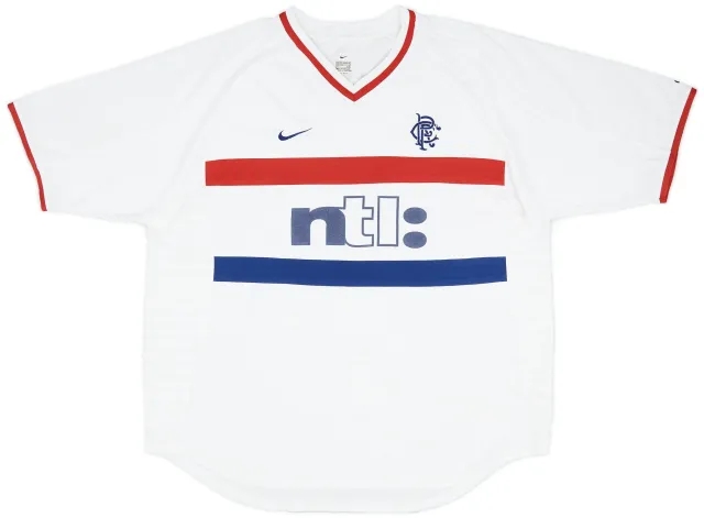 Nike 2000-01 Rangers Away Shirt - 6/10 - (XXL)