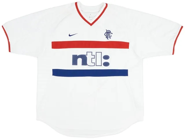 Nike 2000-01 Rangers Away Shirt - 7/10 - (XL)