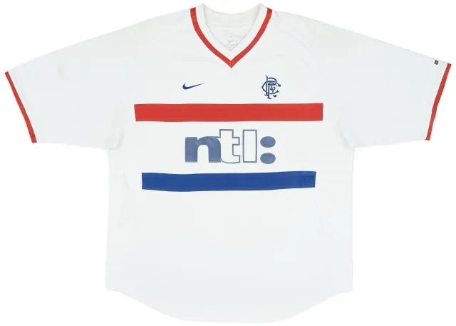 Nike 2000-01 Rangers Away Shirt - 7/10 - (L)