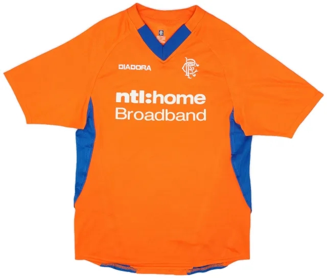 Diadora 2002-03 Rangers Away Shirt - 9/10 - (S)