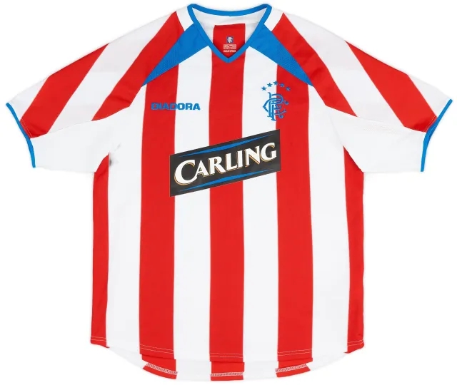 Diadora 2003-04 Rangers Away Shirt - 10/10 - (S)