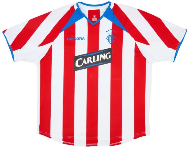 Diadora 2003-04 Rangers Away Shirt - 6/10 - (XL)