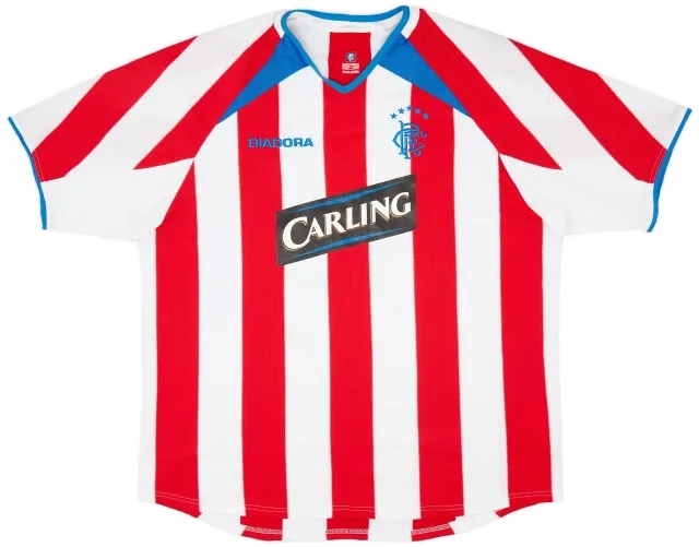 Diadora 2003-04 Rangers Away Shirt - 7/10 - (XL)