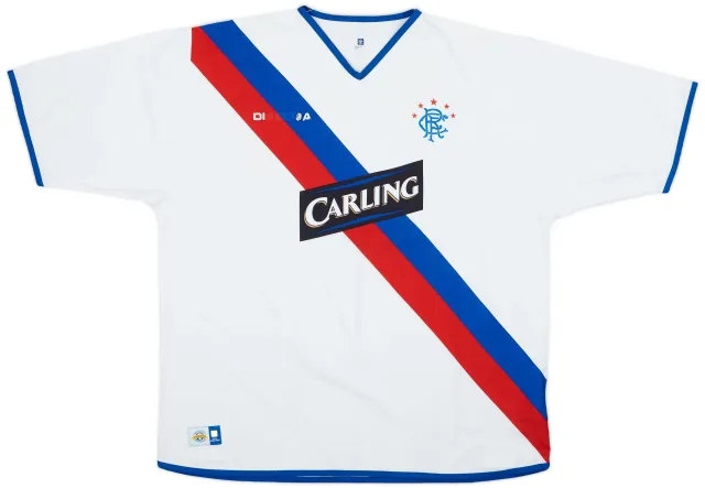 Diadora 2004-05 Rangers Away Shirt - 4/10 - (XXL)