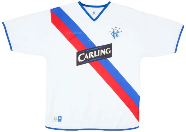 Diadora 2004-05 Rangers Away Shirt - 4/10 - (L)