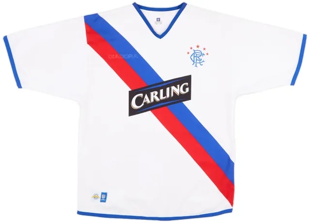 Diadora 2004-05 Rangers Away Shirt - 4/10 - (M)