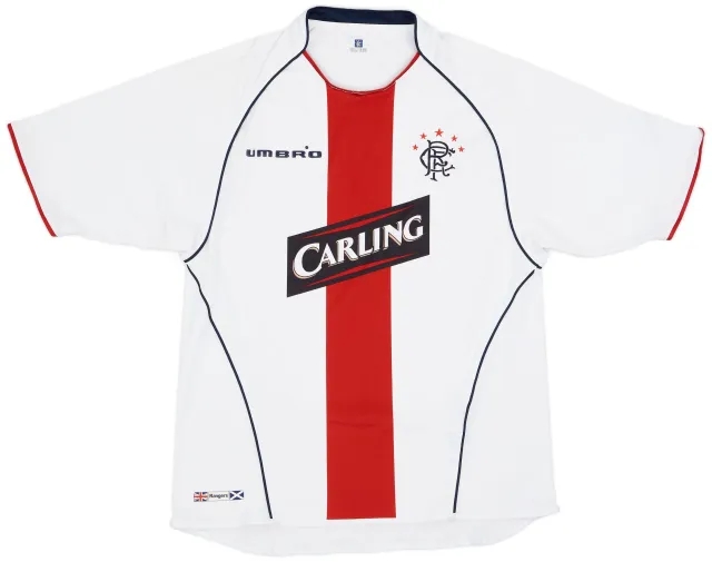 Umbro 2005-06 Rangers Away Shirt - 7/10 - (L)