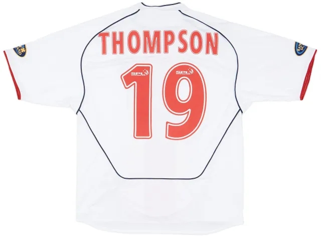 Umbro 2005-06 Rangers Match Issue Away Shirt Thompson #19