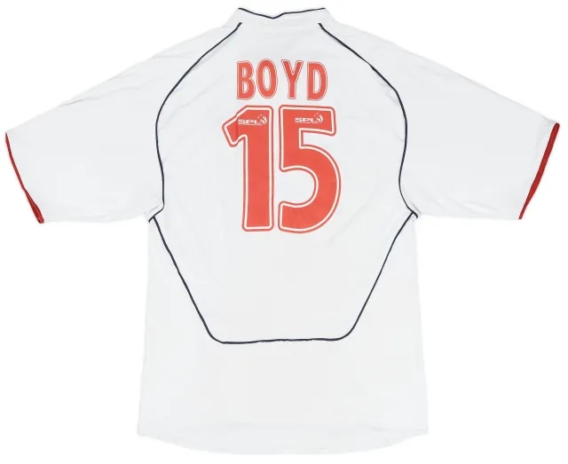 Umbro 2005-06 Rangers Away Shirt Boyd #15 - 6/10 - (S)