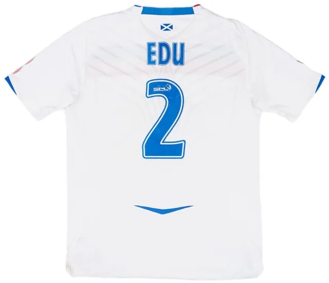 Umbro 2008-09 Rangers Away Shirt Edu #2 - 5/10 - (L)