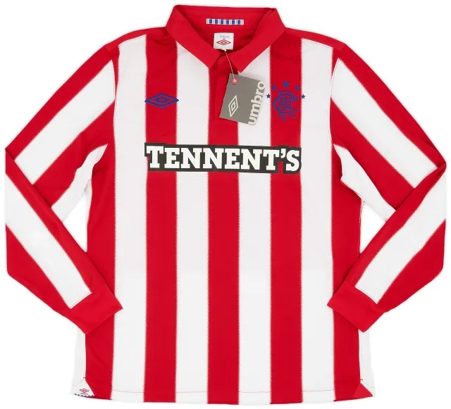Umbro 2010-11 Rangers Away L/S Shirt (L)