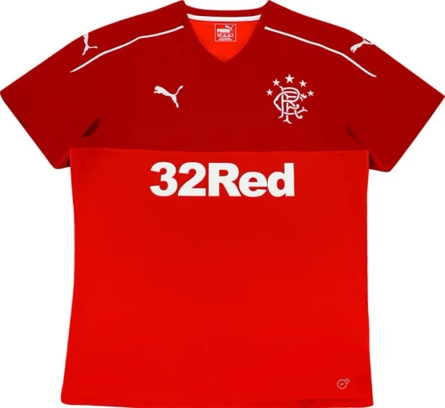 Umbro 2017-18 Rangers Away Shirt - 5/10 - (S)