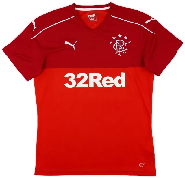 Umbro 2017-18 Rangers Away Shirt - 8/10 - (L)