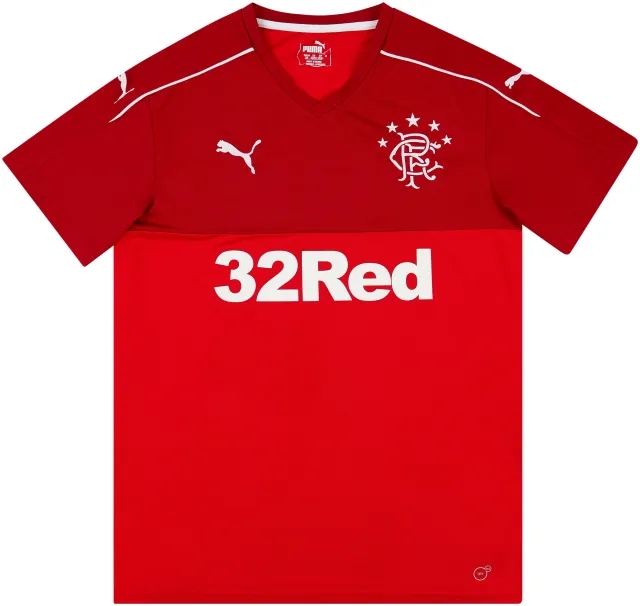 Umbro 2017-18 Rangers Away Shirt - 8/10 - (L)