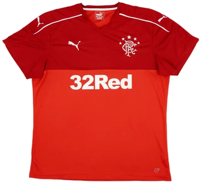 Umbro 2017-18 Rangers Away Shirt - 9/10 - (XXL)