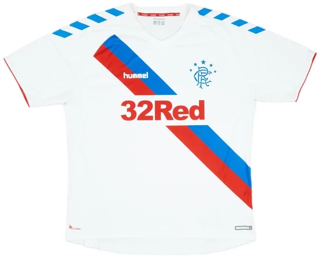 Hummel 2018-19 Rangers Away Shirt - 9/10 - (3XL)