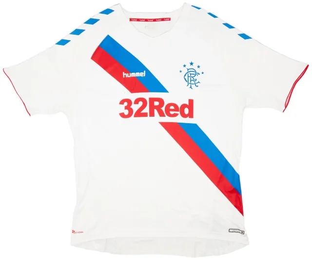 Hummel 2018-19 Rangers Away Shirt - 6/10 - (3XL)