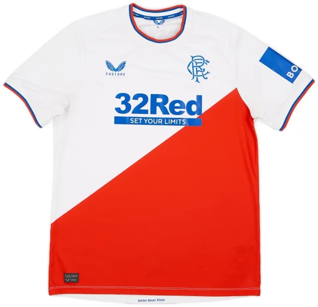 Castore 2022-23 Rangers Away Shirt - 8/10 - (XL)