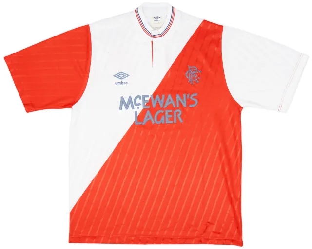 Umbro 1987-90 Rangers Away Shirt - 7/10 - (M)